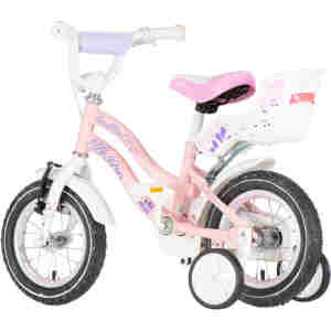 Bicikl kids visitor songbird 12" 7" v-brake kontra 95-115cm (12") roze bicikl kids visitor songbird 12 dečiji bicikl visitor songbird 12 roze sa podesivim sedlom