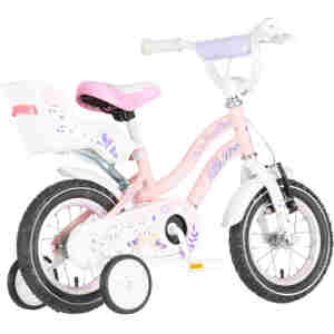 Bicikl kids visitor songbird 12" 7" v-brake kontra 95-115cm (12") roze bicikl kids visitor songbird 12 dečiji bicikl visitor songbird 12 roze sa podesivim sedlom