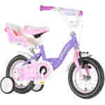 Bicikl kids visitor liloo 12" 8" v-brake kontra 95-115cm (12") ljubičasto roze perla bicikl kids visitor liloo 12 bicikl visitor liloo 12 inča ljubičasto roze perla za devojčice