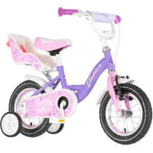 bicikl kids visitor liloo 12 bicikl visitor liloo 12 inča ljubičasto roze perla za devojčice