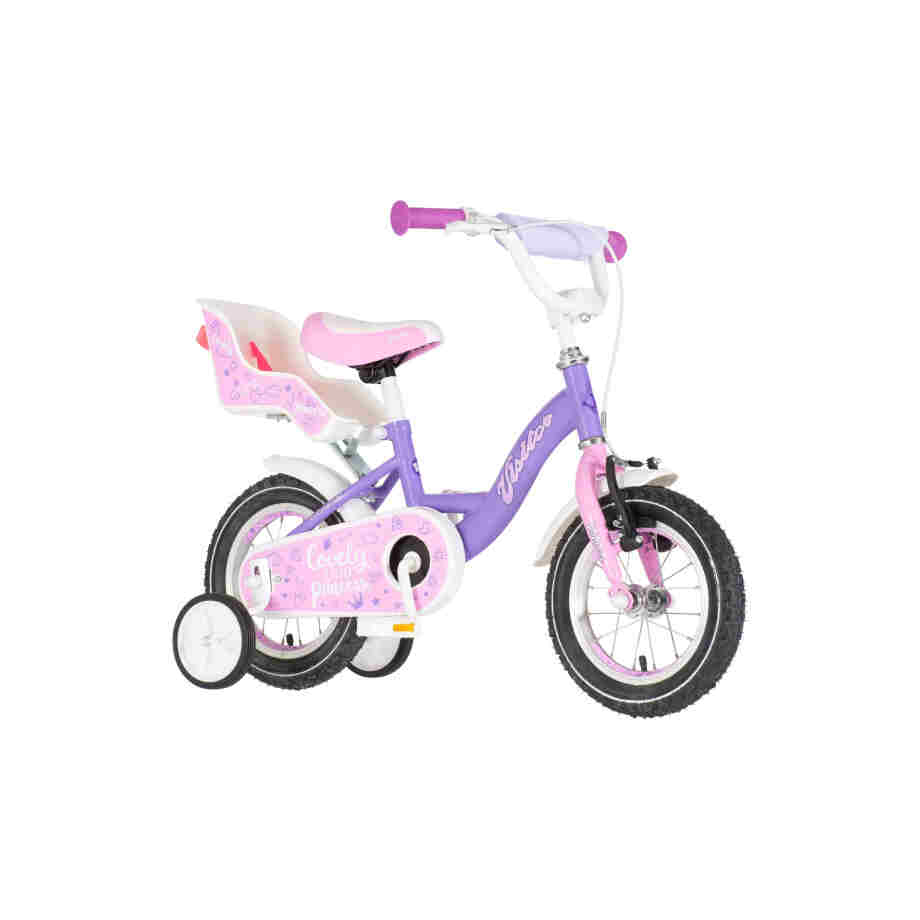 bicikl kids visitor liloo 12 bicikl visitor liloo 12 inča ljubičasto roze perla za devojčice