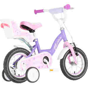 bicikl kids visitor liloo 12 bicikl visitor liloo 12 inča ljubičasto roze perla za devojčice