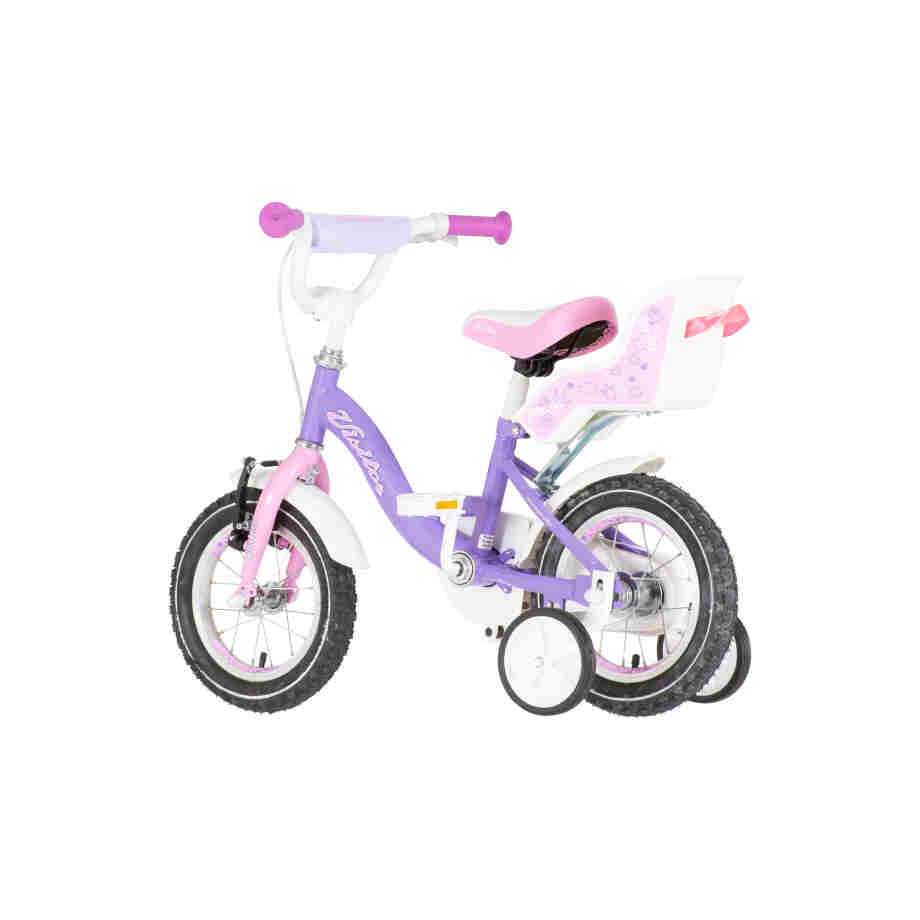 Bicikl kids visitor liloo 12" 8" v-brake kontra 95-115cm (12") ljubičasto roze perla bicikl kids visitor liloo 12 bicikl visitor liloo 12 inča ljubičasto roze perla za devojčice