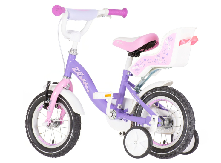 bicikl kids visitor liloo 12 bicikl visitor liloo 12 inča ljubičasto roze perla za devojčice