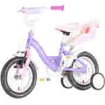 Bicikl kids visitor liloo 12" 8" v-brake kontra 95-115cm (12") ljubičasto roze perla bicikl kids visitor liloo 12 bicikl visitor liloo 12 inča ljubičasto roze perla za devojčice
