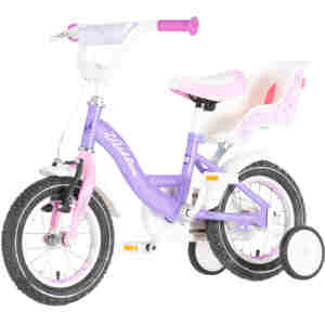 bicikl kids visitor liloo 12 bicikl visitor liloo 12 inča ljubičasto roze perla za devojčice