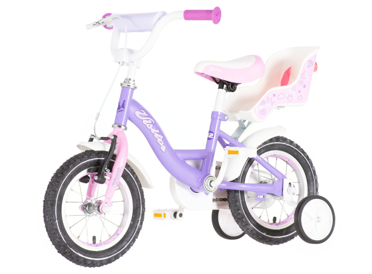 bicikl kids visitor liloo 12 bicikl visitor liloo 12 inča ljubičasto roze perla za devojčice