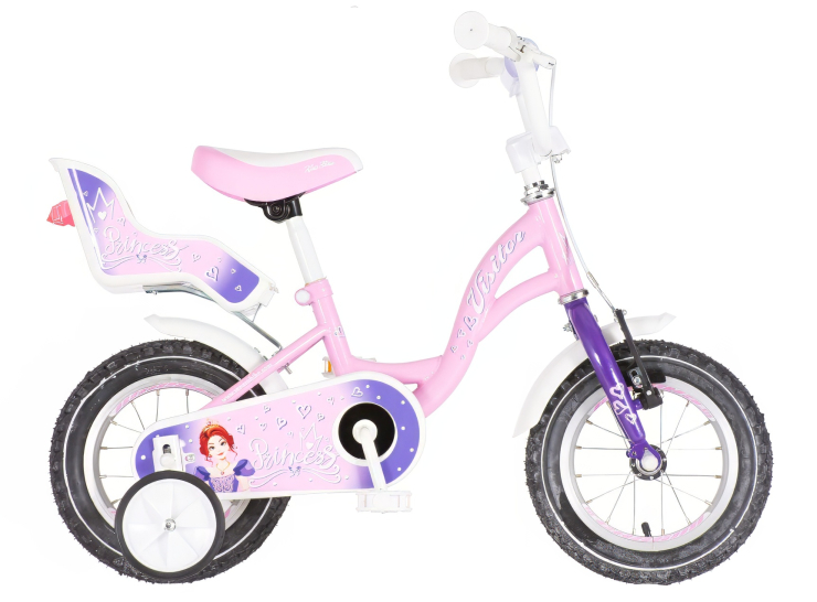 Bicikl visitor princess 12" roze bicikl visitor princess 12 inča roze boja za devojčice