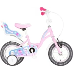 Bicikl kids visitor kitty 12" 7" v-brake kontra 95-115cm (12") roze bicikl kids visitor kitty 12 visitor kitty bicikl 12 inča roze boja za devojčice