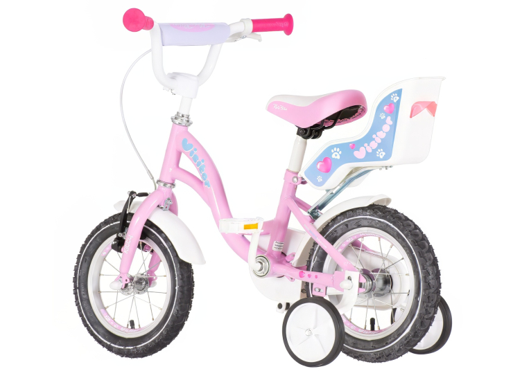 bicikl kids visitor kitty 12 visitor kitty bicikl 12 inča roze boja za devojčice