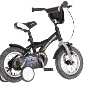 Bicikl kids visitor truck 12" 7" v-brake kontra 95-115cm (12") crno sivi bicikl kids visitor truck 12 visitor truck dečji bicikl 12 inča crno sivi sa v-brake