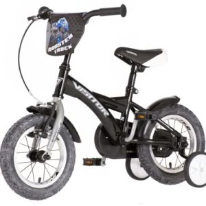 Bicikl kids visitor truck 12" 7" v-brake kontra 95-115cm (12") crno sivi bicikl kids visitor truck 12 visitor truck dečji bicikl 12 inča crno sivi sa v-brake
