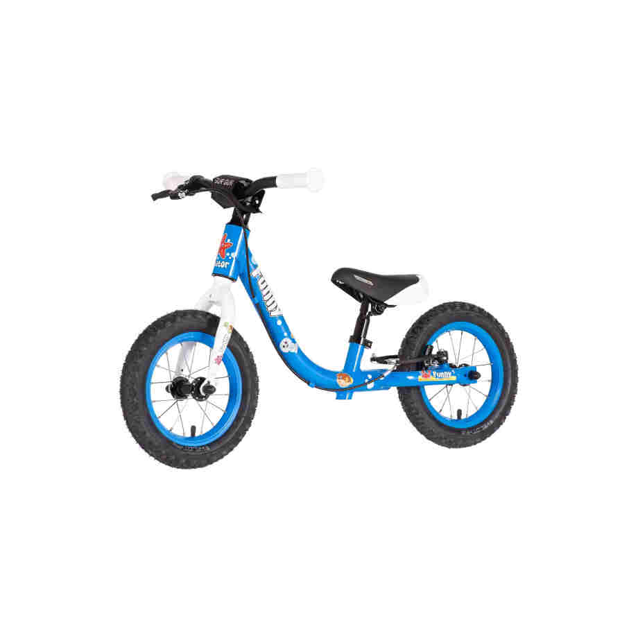 Bicikl kids visitor gur gur 12" alu 7" v-brake 95-115cm (12") plavi bicikl kids visitor gur gur plavi sa aluminijumskim ramom