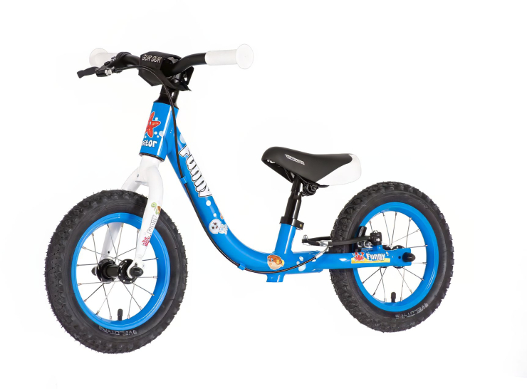 Bicikl kids visitor gur gur 12" alu 7" v-brake 95-115cm (12") plavi bicikl kids visitor gur gur plavi sa aluminijumskim ramom