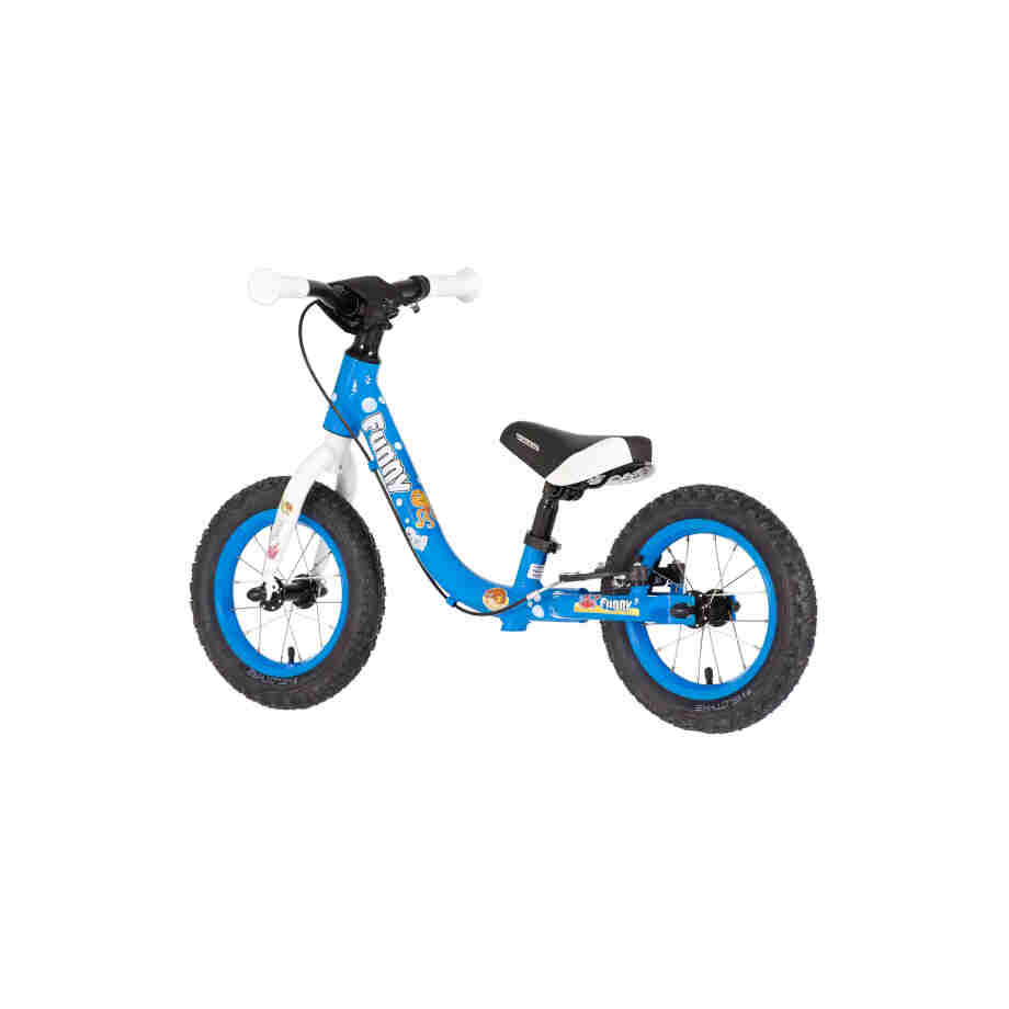 Bicikl kids visitor gur gur 12" alu 7" v-brake 95-115cm (12") plavi bicikl kids visitor gur gur plavi sa aluminijumskim ramom