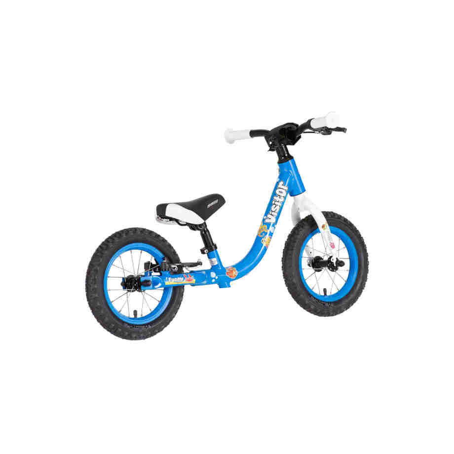Bicikl kids visitor gur gur 12" alu 7" v-brake 95-115cm (12") plavi bicikl kids visitor gur gur plavi sa aluminijumskim ramom