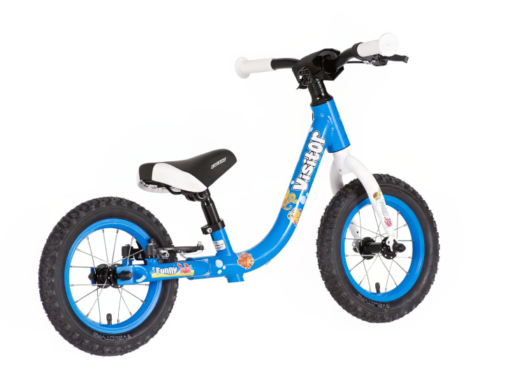 Bicikl kids visitor gur gur 12" alu 7" v-brake 95-115cm (12") plavi bicikl kids visitor gur gur plavi sa aluminijumskim ramom