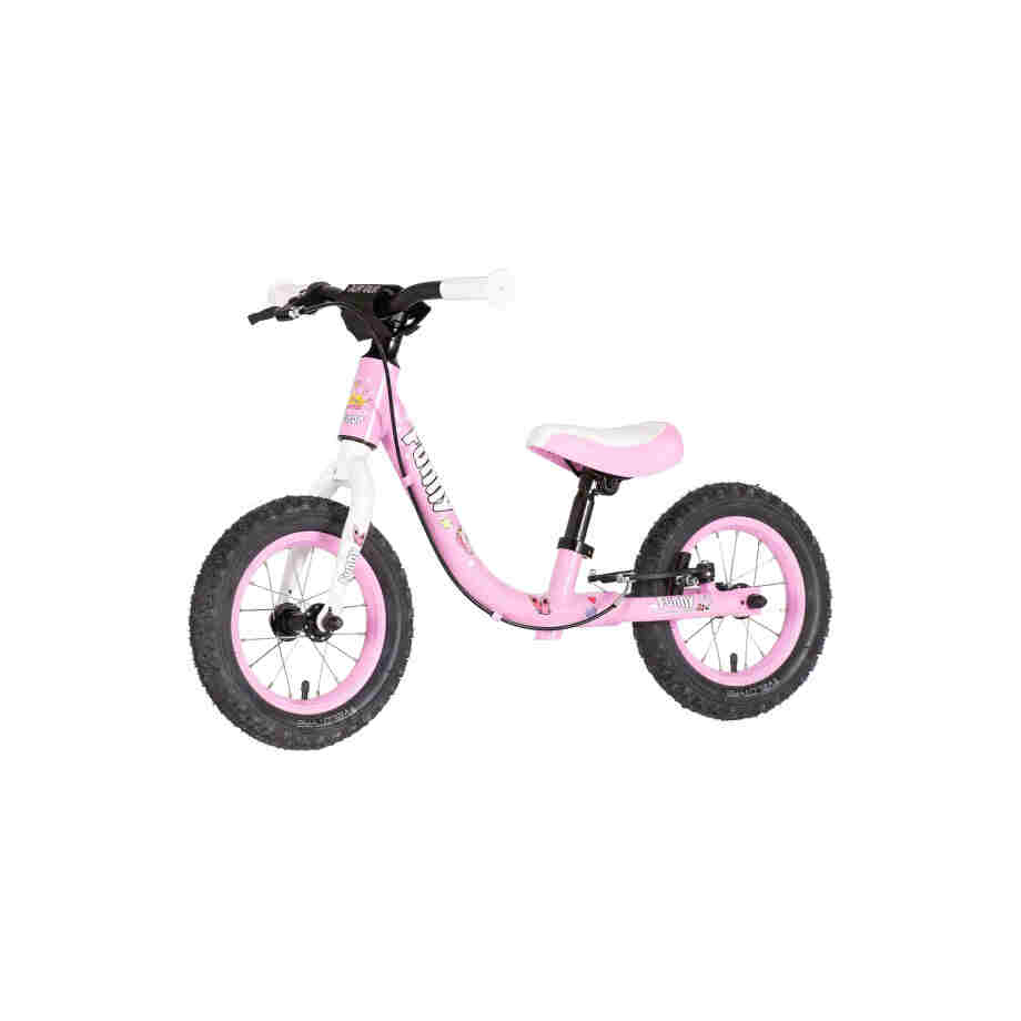 Bicikl kids visitor gur gur 12" alu 7" v-brake 95-115cm (12") roze bicikl kids visitor gur gur 12 inča roze boja za devojčice