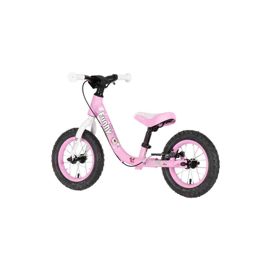 Bicikl kids visitor gur gur 12" alu 7" v-brake 95-115cm (12") roze bicikl kids visitor gur gur 12 inča roze boja za devojčice