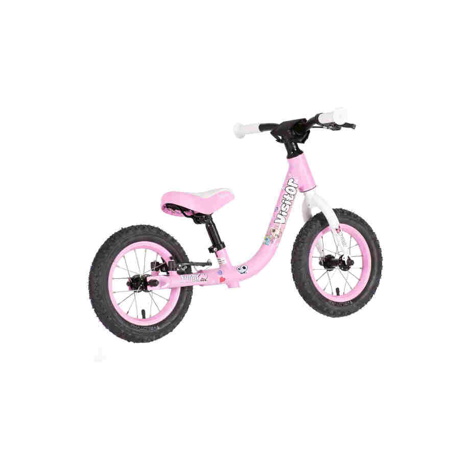 Bicikl kids visitor gur gur 12" alu 7" v-brake 95-115cm (12") roze bicikl kids visitor gur gur 12 inča roze boja za devojčice