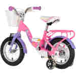 Bicikl kids visitor unicorn 12" v-brake kontra 95-115cm (12") roze uv sjaj bicikl kids visitor unicorn 12 visitor unicorn 12 roze dečiji bicikl sa pomoćnim točkićima i