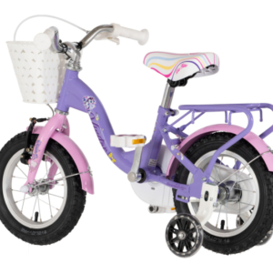Bicikl kids visitor unicorn 12" 8" v-brake kontra 95-115cm (12") ljubičasti bicikl kids visitor unicorn 12 visitor unicorn 12 dečiji bicikl ljubičasti sa pomoćnim točkićima