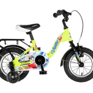 bicikl kids visitor aviator 12 visitor aviator 12 neon zeleni dečiji bicikl sa pomoćnim točkićima