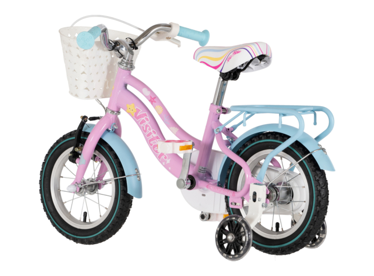 Bicikl kids visitor pearl 12" 8" v-brake kontra 95-115cm (12") roze bicikl kids visitor pearl 12 visitor pearl 12 dečiji bicikl roze v-brake kontra za devojčice