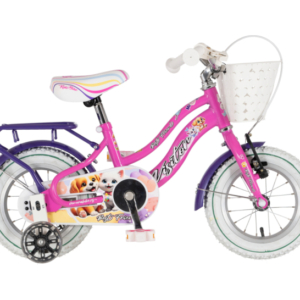 bicikl kids visitor best friend visitor best friend 12 dečiji bicikl roze neon uv sjaj