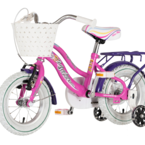 Bicikl kids visitor best friend 12" 8" v-brake kontra 95-115cm (12") roze neon uv sjaj bicikl kids visitor best friend visitor best friend 12 dečiji bicikl roze neon uv sjaj