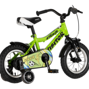 bicikl kids visitor striker 12 visitor striker 12 dečiji bicikl zeleni neon sa pomoćnim točkićima
