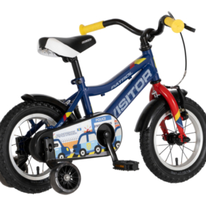 Bicikl kids visitor patrol 12" 8" v-brake kontra 95-115cm (12") plavi perla bicikl kids visitor patrol 12 visitor patrol 12 dečiji bicikl plavi perla sa pomoćnim točkićima