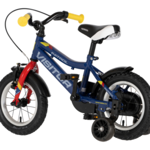 Bicikl kids visitor patrol 12" 8" v-brake kontra 95-115cm (12") plavi perla bicikl kids visitor patrol 12 visitor patrol 12 dečiji bicikl plavi perla sa pomoćnim točkićima