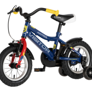 Bicikl kids visitor patrol 12" 8" v-brake kontra 95-115cm (12") plavi perla bicikl kids visitor patrol 12 visitor patrol 12 dečiji bicikl plavi perla sa pomoćnim točkićima