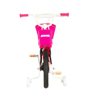 Bicikl kids visitor heart 16" 9" v-brake  kontra 105-125cm (16") crno roze - Slika 4