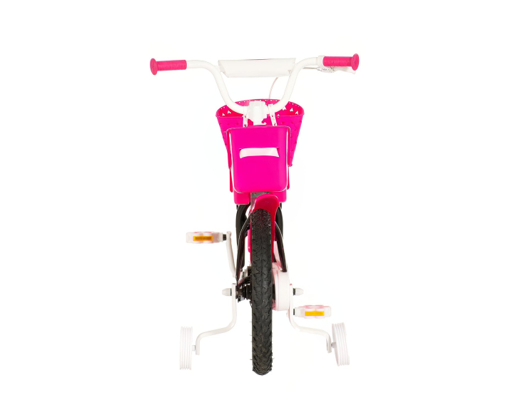 Bicikl kids visitor heart 16" 9" v-brake kontra 105-125cm (16") crno roze