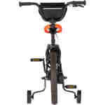 Bicikl kids visitor nitro 16" 10" v-brake kontra 105-125cm (16") crno crvenii dečiji bicikl kids visitor nitro 16 crno crveni sa pomoćnim točkićima