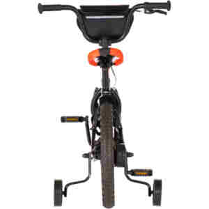 Bicikl kids visitor nitro 16" 10" v-brake kontra 105-125cm (16") crno crvenii dečiji bicikl kids visitor nitro 16 crno crveni sa pomoćnim točkićima
