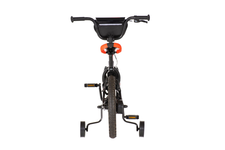 Bicikl kids visitor nitro 16" 10" v-brake kontra 105-125cm (16") crno crvenii dečiji bicikl kids visitor nitro 16 crno crveni sa pomoćnim točkićima
