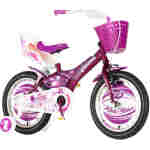 Bicikl kids visitor happy 16" 10" v-brake kontra 105-125cm (16") ljubičasti perla sjaj uv Bicikl kids visitor happy 16" 10" v-brake kontra 105-125cm (16") ljubičasti perla sjaj uv - Slika 1