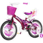 Bicikl kids visitor happy 16" 10" v-brake kontra 105-125cm (16") ljubičasti perla sjaj uv Bicikl kids visitor happy 16" 10" v-brake kontra 105-125cm (16") ljubičasti perla sjaj uv - Slika 5