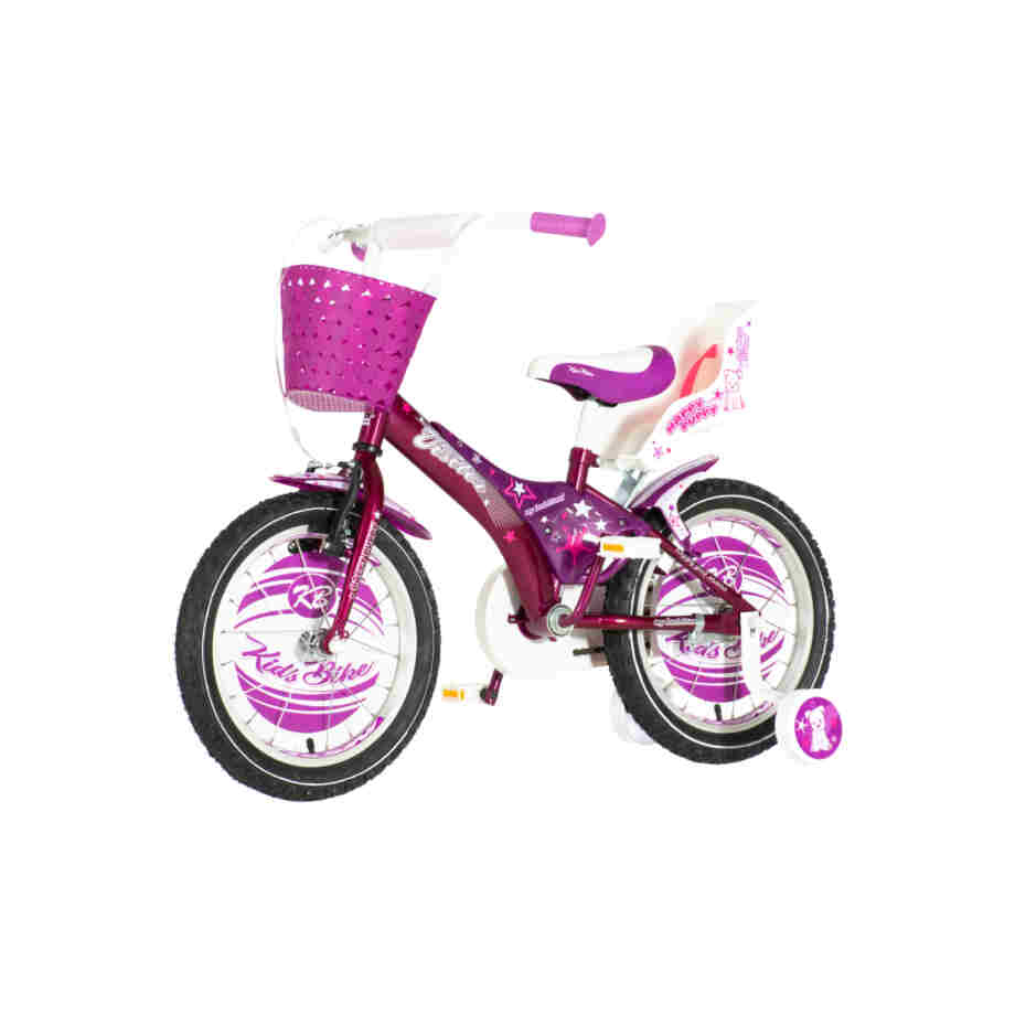 Bicikl kids visitor happy 16" 10" v-brake kontra 105-125cm (16") ljubičasti perla sjaj uv 1160021 17