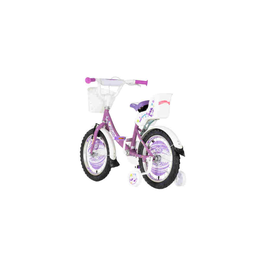 Bicikl kids visitor pony 16" 8" v-brake kontra 105-125cm (16") ljubičasti perla 1160022 09
