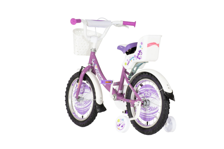 Bicikl kids visitor pony 16" 8" v-brake kontra 105-125cm (16") ljubičasti perla Bicikl kids visitor pony 16" 8" v-brake kontra 105-125cm (16") ljubičasti perla