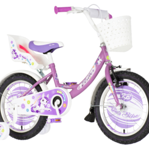 Bicikl kids visitor pony 16" 8" v-brake kontra 105-125cm (16") ljubičasti perla