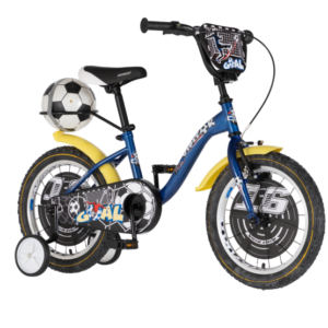 Bicikl kids visitor goal 16" 9" v-brake kontra 105-125cm (16") plavi perla