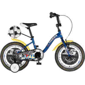 Bicikl kids visitor goal 16" 9" v-brake  kontra 105-125cm (16") plavi perla - Slika 2