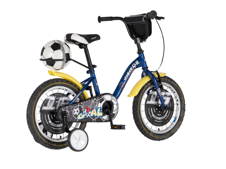 Bicikl kids visitor goal 16" 9" v-brake kontra 105-125cm (16") plavi perla