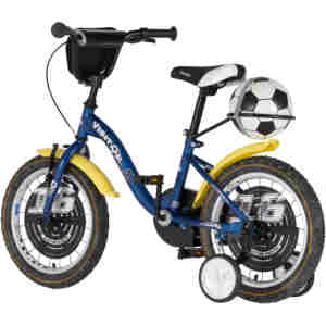 Bicikl kids visitor goal 16" 9" v-brake  kontra 105-125cm (16") plavi perla - Slika 4