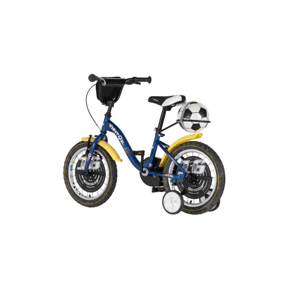 Bicikl kids visitor goal 16" 9" v-brake kontra 105-125cm (16") plavi perla